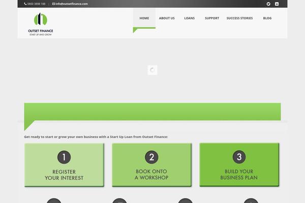 Ventus theme site design template sample