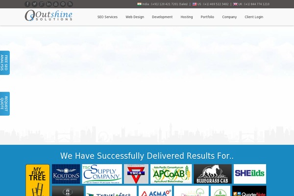Site using Logo Slider plugin