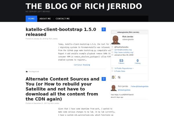 Hiero theme site design template sample