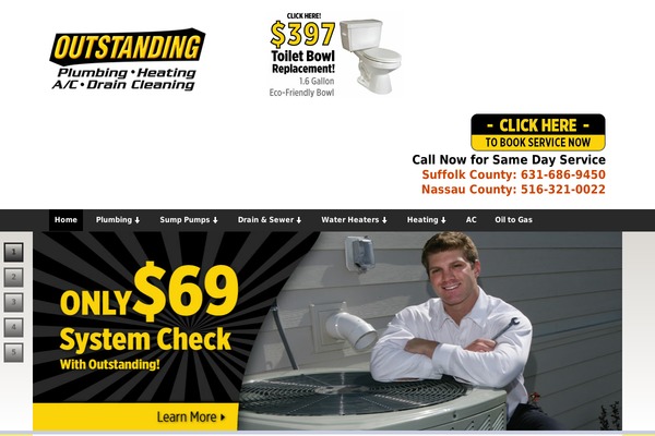 outstandingplumber.com site used Alpha