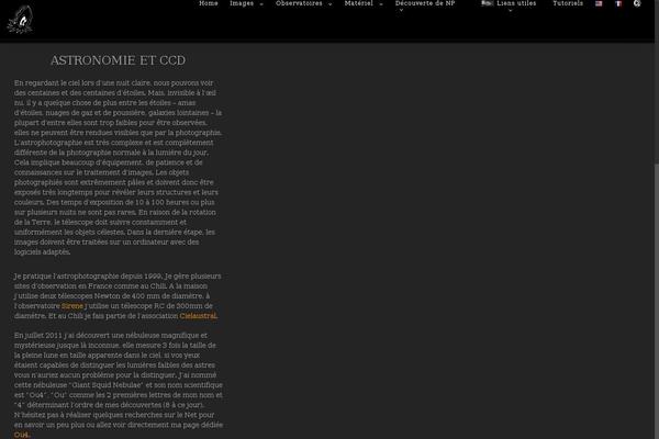Site using Wp-table-manager plugin