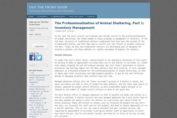 F2 theme site design template sample