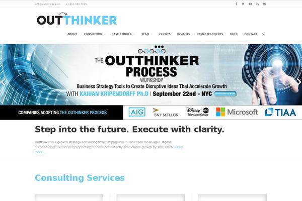 Fortune theme site design template sample