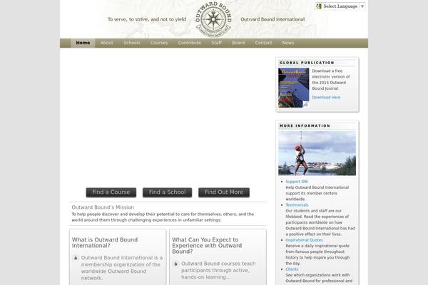 outward-bound.org site used Obi2