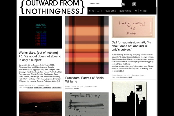 Paragrams theme site design template sample