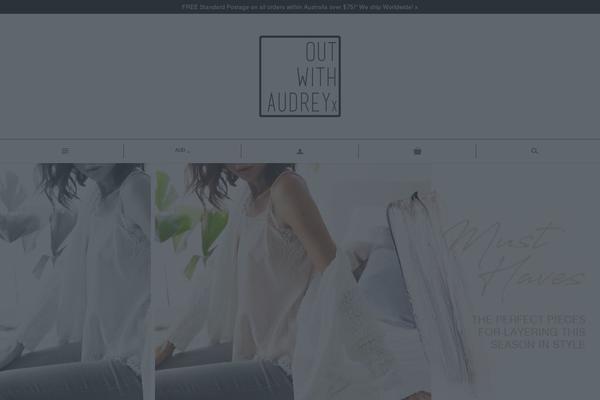outwithaudrey.com.au site used Afterpay