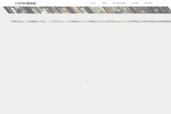 Infine theme site design template sample