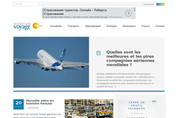 Site using Crumina-page-slider plugin