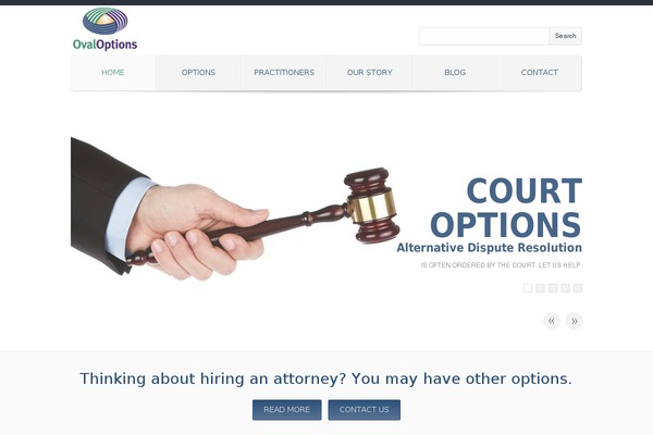 Think theme site design template sample