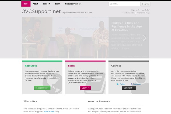 Ample theme site design template sample