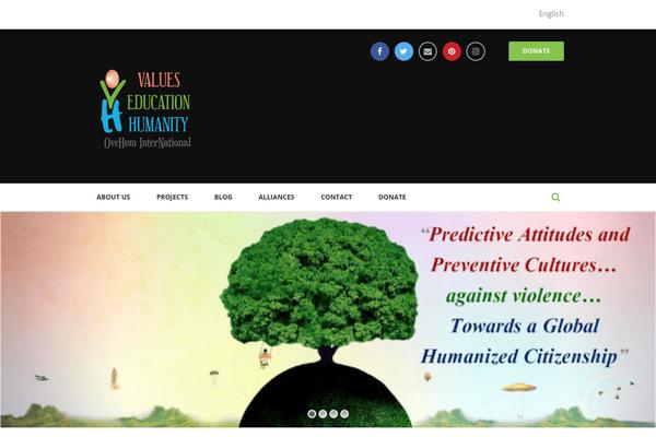 Charity-is-hope theme site design template sample