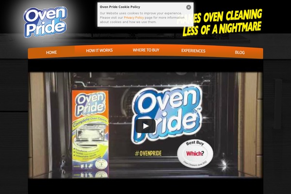 ovenpride.com site used Ovenpride