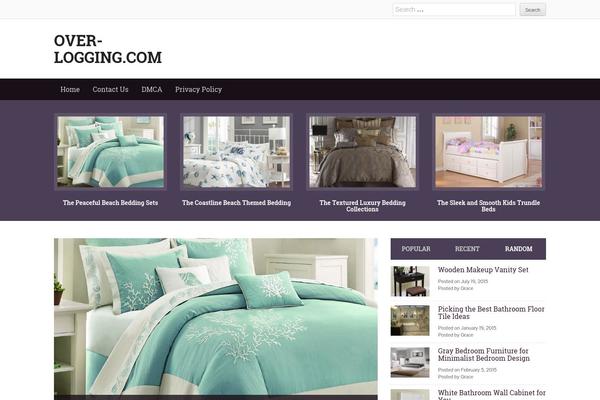 Yegor theme site design template sample