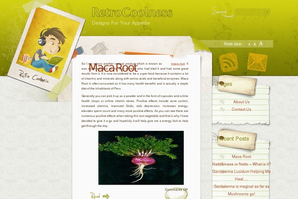 coolretro-free theme websites examples