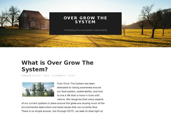 Hemingway theme site design template sample