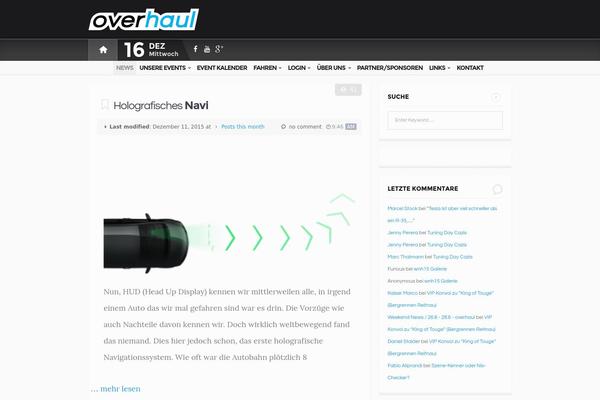 Site using EventON plugin