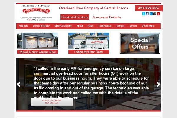 Echelon theme site design template sample
