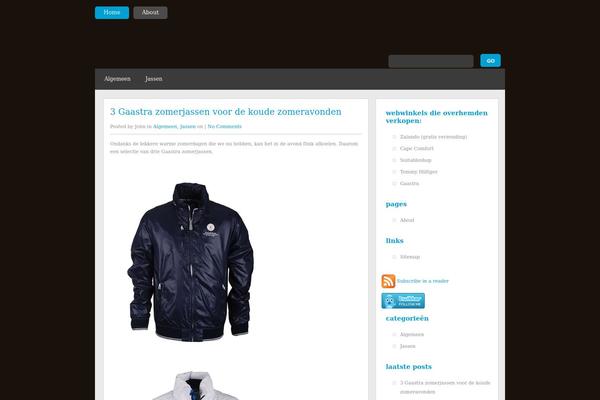 Quadro theme site design template sample