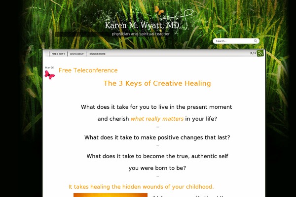 Greener Side theme site design template sample