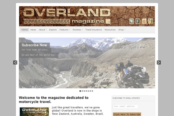 overlandmag.com site used Newspeak