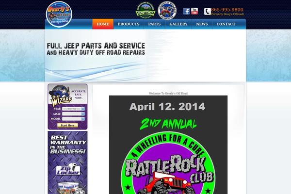 overlys4x4.com site used Overlys