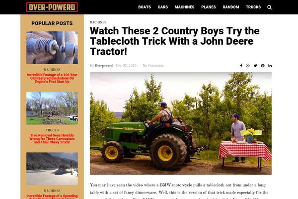 overpowerd.com site used Mooblemedia-child