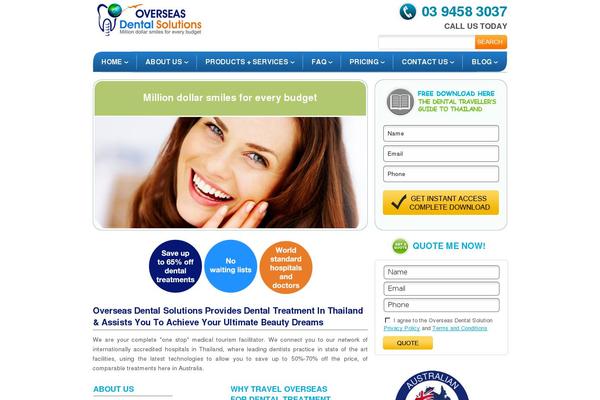 overseasdentalsolutions.com.au site used Ods