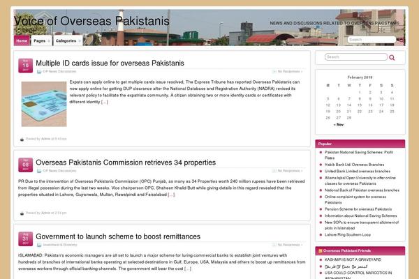 overseaspakistanis.net site used Fluida