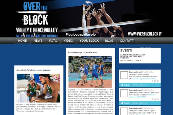 Site using Easing Slider plugin
