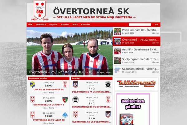 overtornea-sk.com site used Football Club
