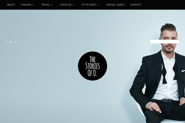 Tempest theme site design template sample