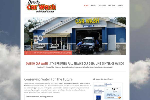 Spark theme site design template sample