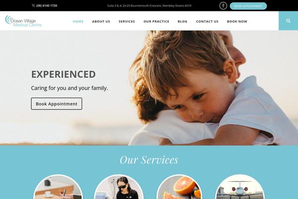 Quadric theme site design template sample