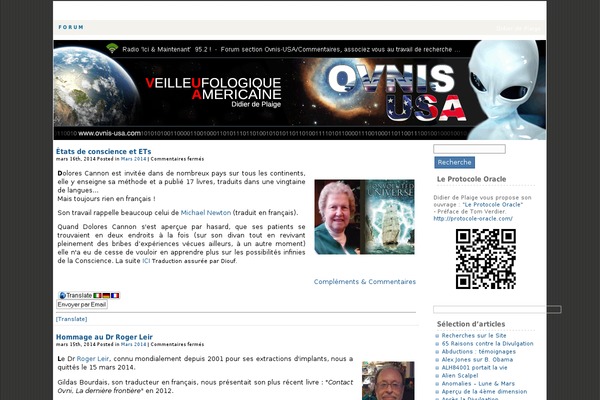 Site using Google AJAX Translation plugin
