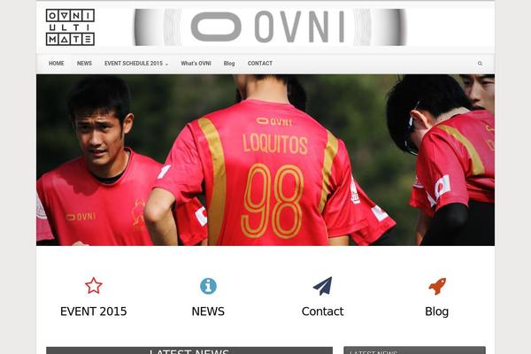 evolve theme site design template sample