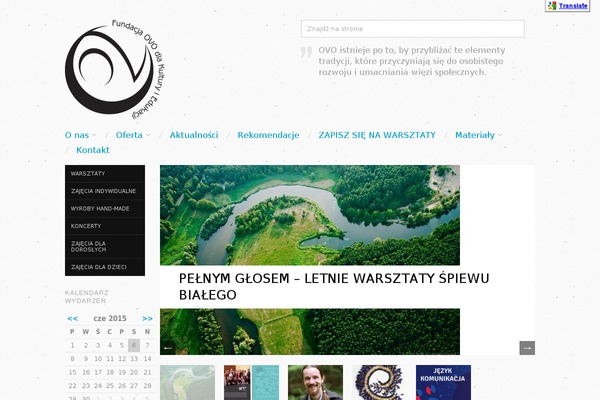 Oxygen theme site design template sample