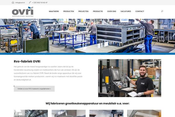 ovri.nl site used Composer