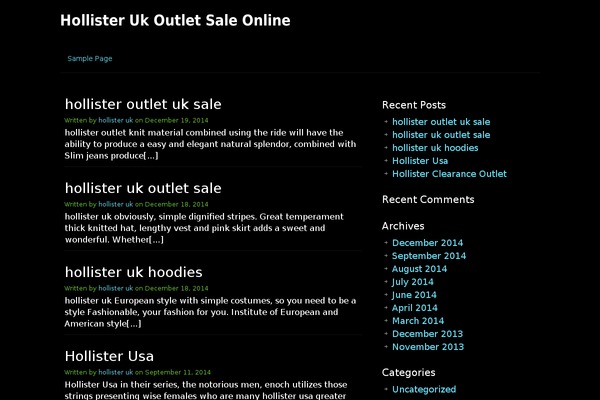 Clean Black theme site design template sample