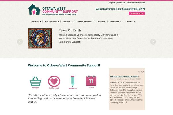 Savior theme site design template sample