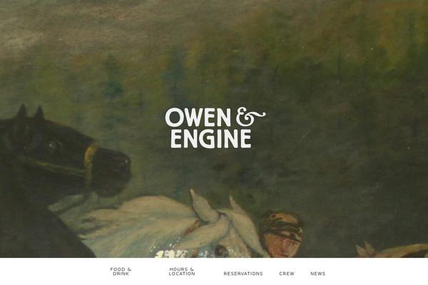owenandengine.com site used Café Pro