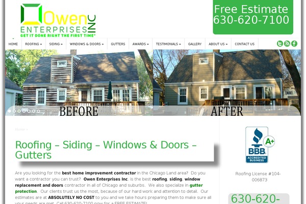 Trim theme site design template sample