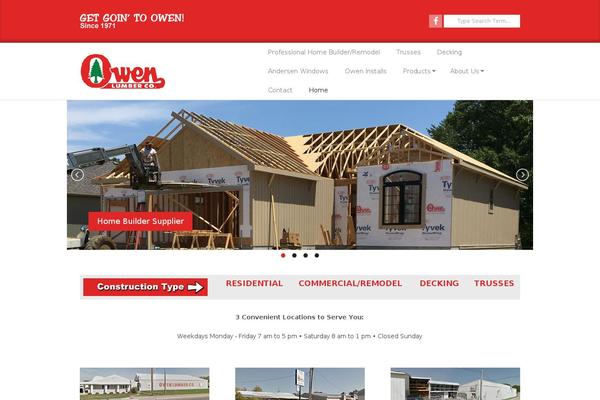 owenlumber.com site used Chromatic-premium
