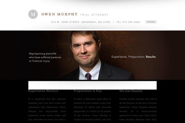 OM theme site design template sample