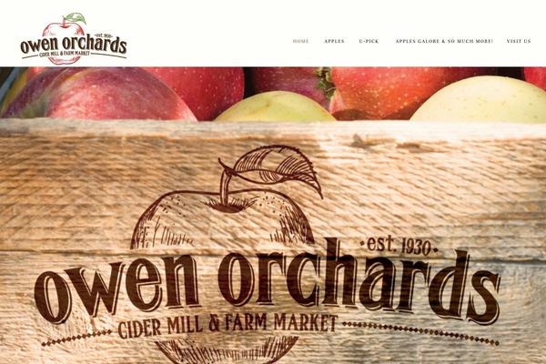 owenorchard.com site used Amora