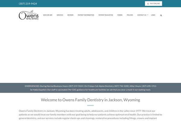 owensfamilydentistryjh.com site used Care-child