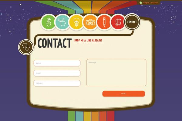 Site using Flickr Gallery plugin