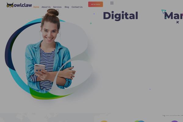 Ewebot theme site design template sample
