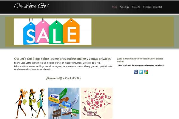 Encounters Lite theme site design template sample