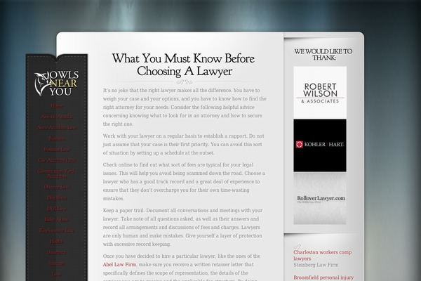 Memoir theme site design template sample
