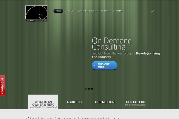 Nova theme site design template sample